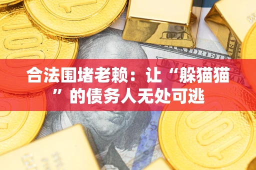 武汉合法围堵老赖:让“躲猫猫”的债务人无处可逃 武汉合法围堵老赖:让“躲猫猫”的债务人无处可逃